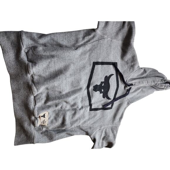 Under Armour Project Rock Hoodie Medium Sweatshirt Bull Blood Sweat Respect Gym - Picture 10 of 16